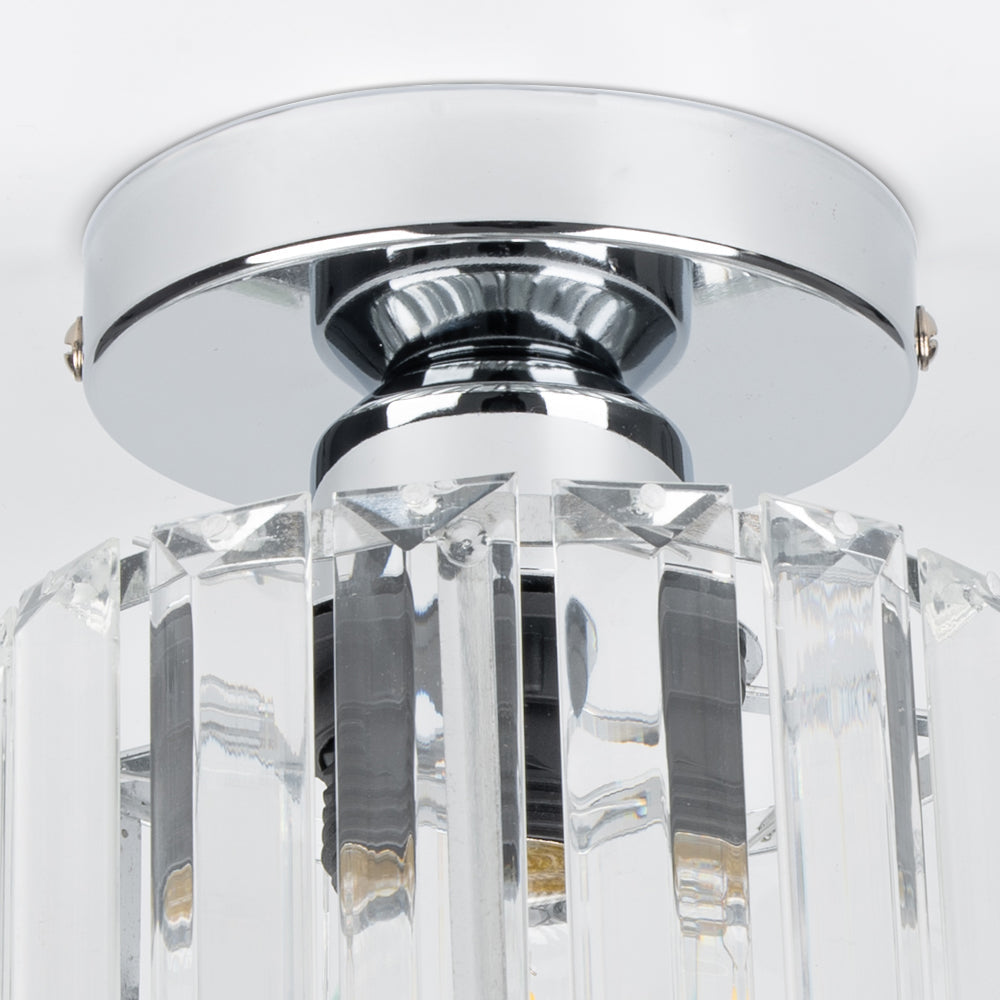 Moderne Plafondlamp met 1 Lichtpunt | Stijlvolle Ganglamp voor Hal of Overloop – SoloGlow