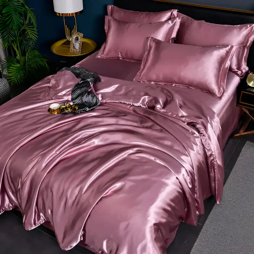 Luxe Zijde Bedovertrek | Ademend en Zijdezacht Dekbedovertrek voor Ultiem Slaapcomfort – SilkEase Set