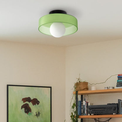 Moderne Ronde Flush Plafondlamp | Strakke LED Keukenlamp voor Plafondmontage – CleanCircle LED