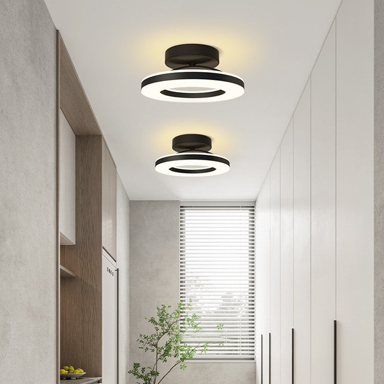 Moderne IJzeren LED Plafondlamp | Stijlvolle Verlichting voor Hal, Gang of Overloop – IronGlow Hall Light