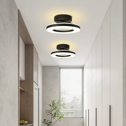 Moderne IJzeren LED Plafondlamp | Stijlvolle Verlichting voor Hal, Gang of Overloop – IronGlow Hall Light
