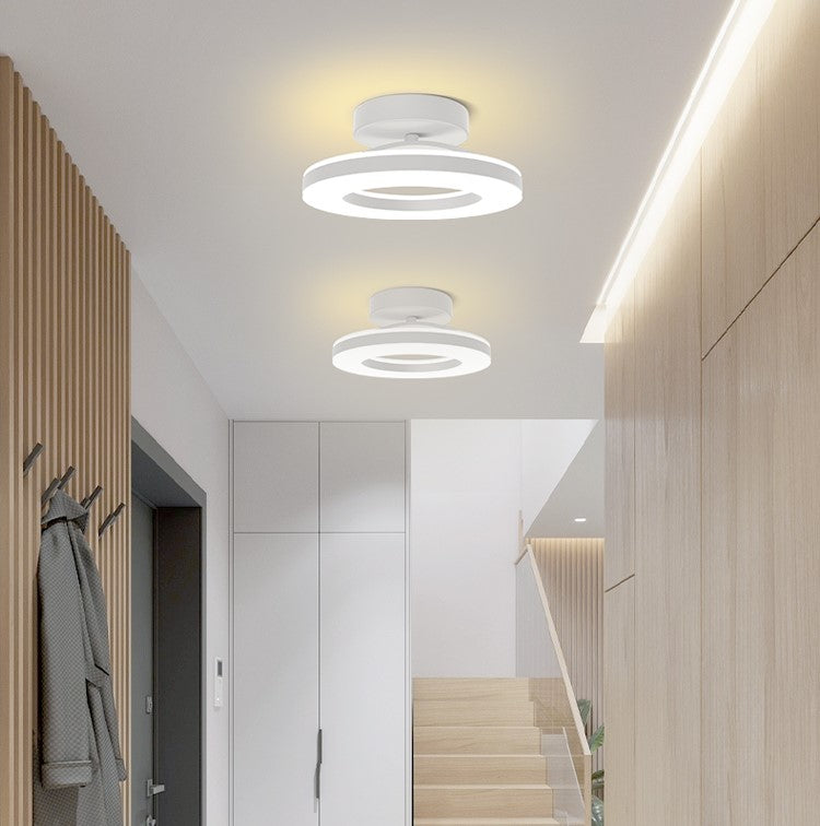 Moderne IJzeren LED Plafondlamp | Stijlvolle Verlichting voor Hal, Gang of Overloop – IronGlow Hall Light