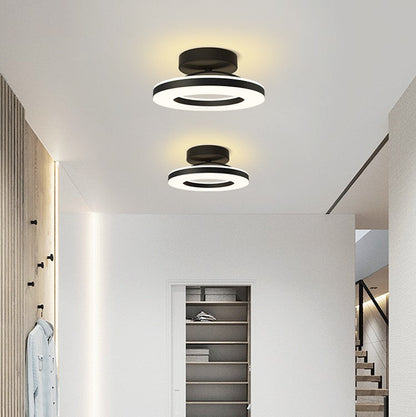 Moderne IJzeren LED Plafondlamp | Stijlvolle Verlichting voor Hal, Gang of Overloop – IronGlow Hall Light