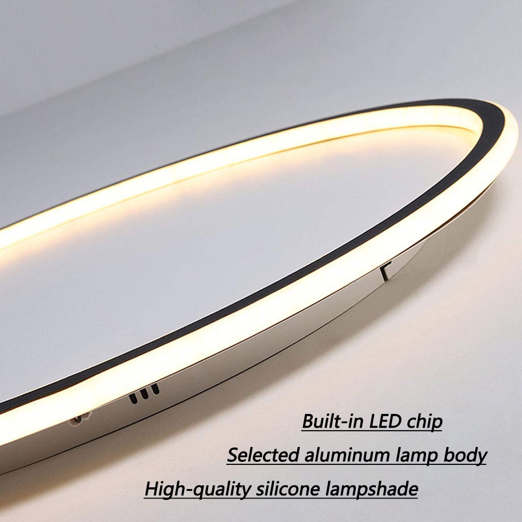 Scandinavische Schijfvormige LED Plafondlamp | Minimalistisch Design voor Woonkamer of Hal – NordDisc Light