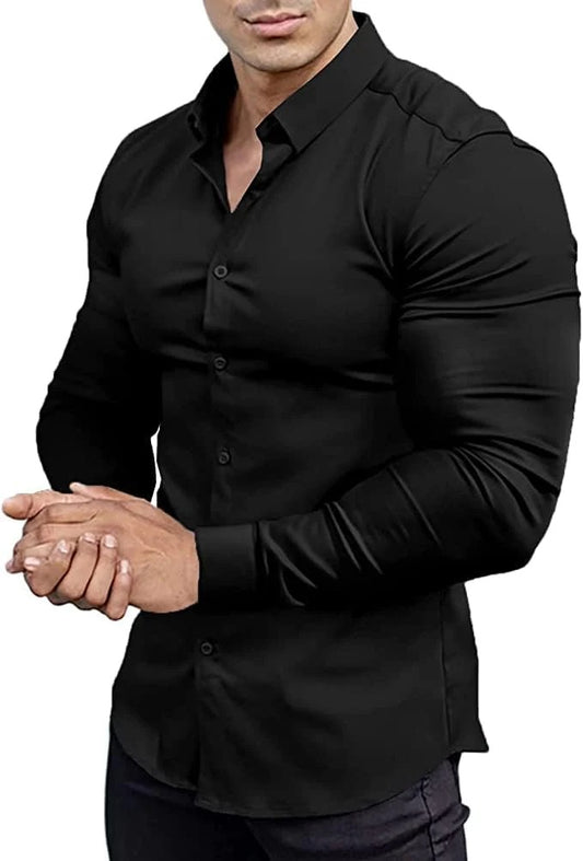 David – Slim Fit Herenoverhemd Voorjaar 2025 | Strijkvrij en Elegant Design