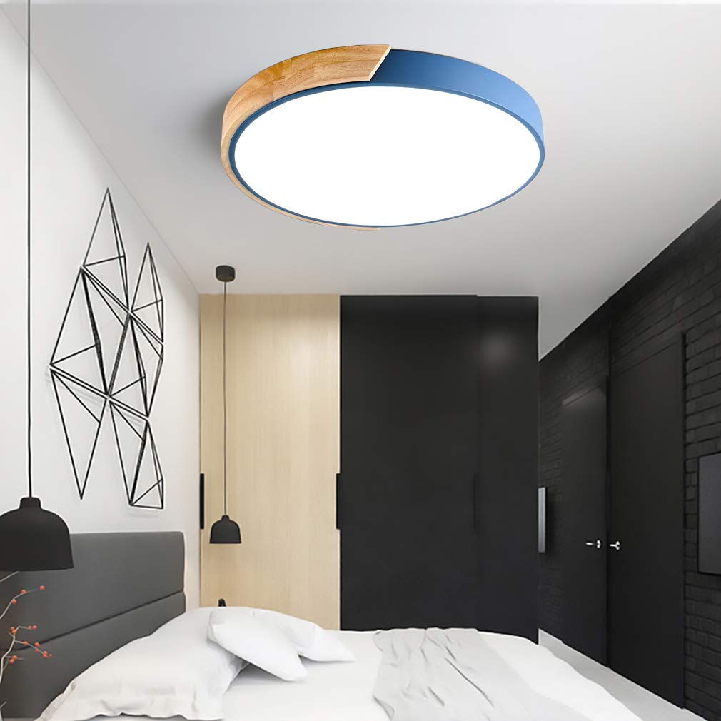 Kleurrijke Ronde LED Plafondlamp | Eenvoudig Modern Design voor Kinderkamer of Speelruimte – ColorGlow LED