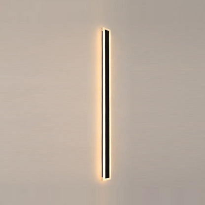 IP65 Zwarte LED Buitenlamp | Moderne Minimalistische Wandlamp van Acryl voor Tuin of Gevel – AcriGlow Outdoor