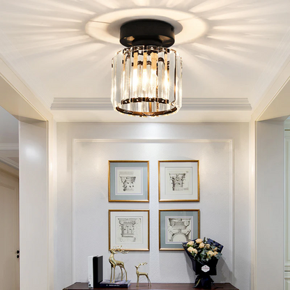Moderne Plafondlamp met 1 Lichtpunt | Stijlvolle Ganglamp voor Hal of Overloop – SoloGlow