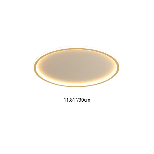 Ultradunne Ronde LED Plafondlamp | Modern Design voor Lage Plafonds – SlimGlow Ceiling Light