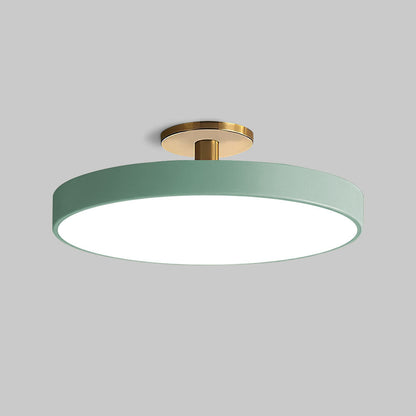 Eenvoudige Ronde Flush Plafondlamp | Minimalistisch LED Design voor Woonkamer of Hal – SimplicityGlow