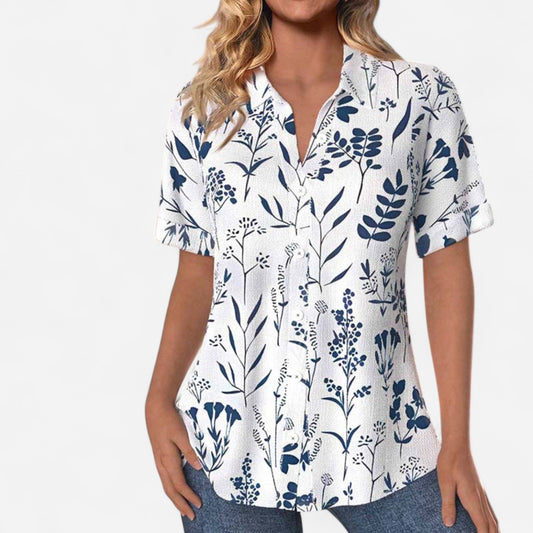 Casual Damesblouse met Bloemenprint – Anouk