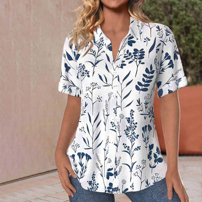 Casual Damesblouse met Bloemenprint – Anouk