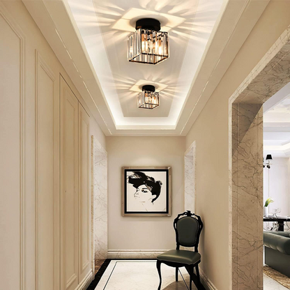 Moderne Plafondlamp met 1 Lichtpunt | Stijlvolle Ganglamp voor Hal of Overloop – SoloGlow