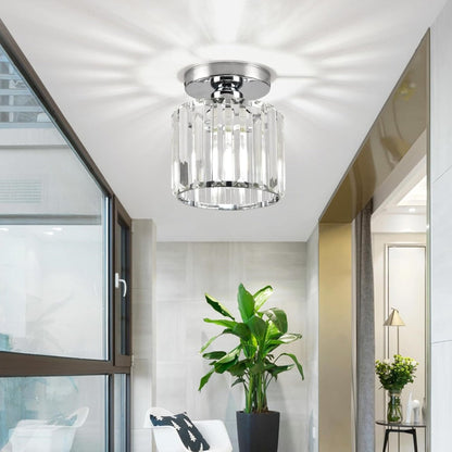 Moderne Plafondlamp met 1 Lichtpunt | Stijlvolle Ganglamp voor Hal of Overloop – SoloGlow