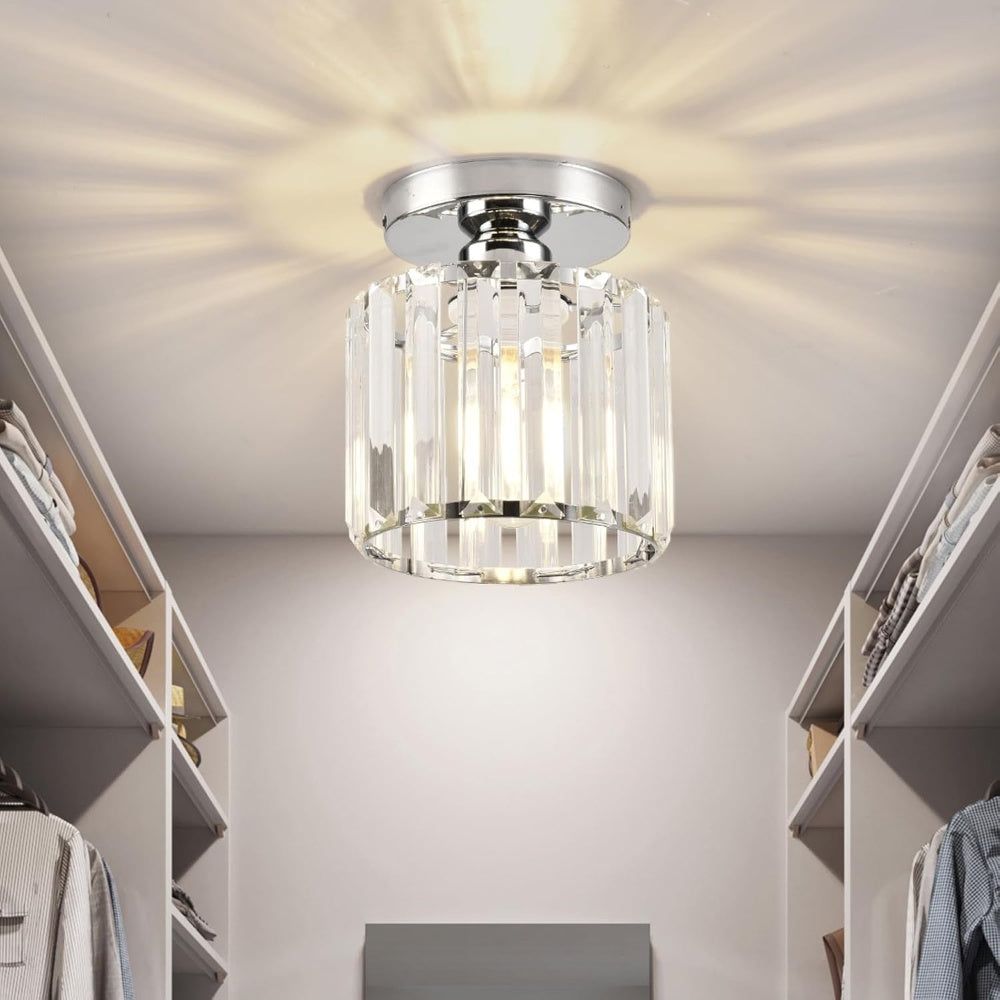 Moderne Plafondlamp met 1 Lichtpunt | Stijlvolle Ganglamp voor Hal of Overloop – SoloGlow