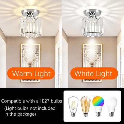Moderne Plafondlamp met 1 Lichtpunt | Stijlvolle Ganglamp voor Hal of Overloop – SoloGlow