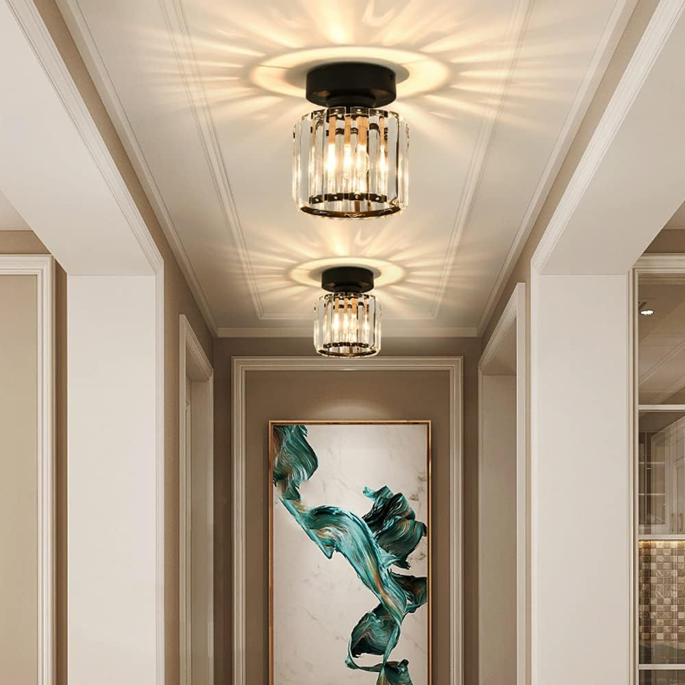 Moderne Plafondlamp met 1 Lichtpunt | Stijlvolle Ganglamp voor Hal of Overloop – SoloGlow