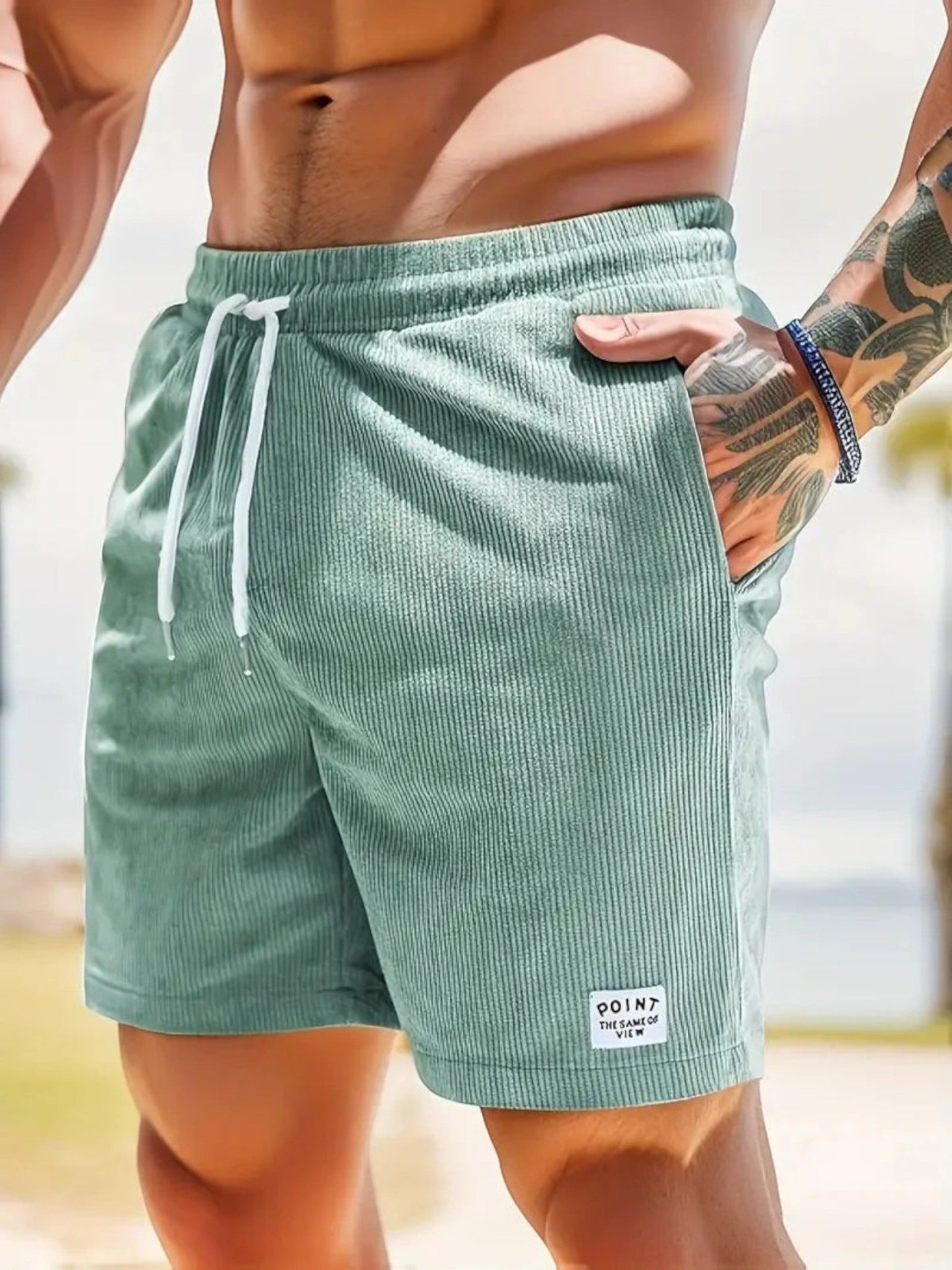 Thorne Heren Zwembroek | Casual Sneldrogende Zwemshort voor Zomer & Strand