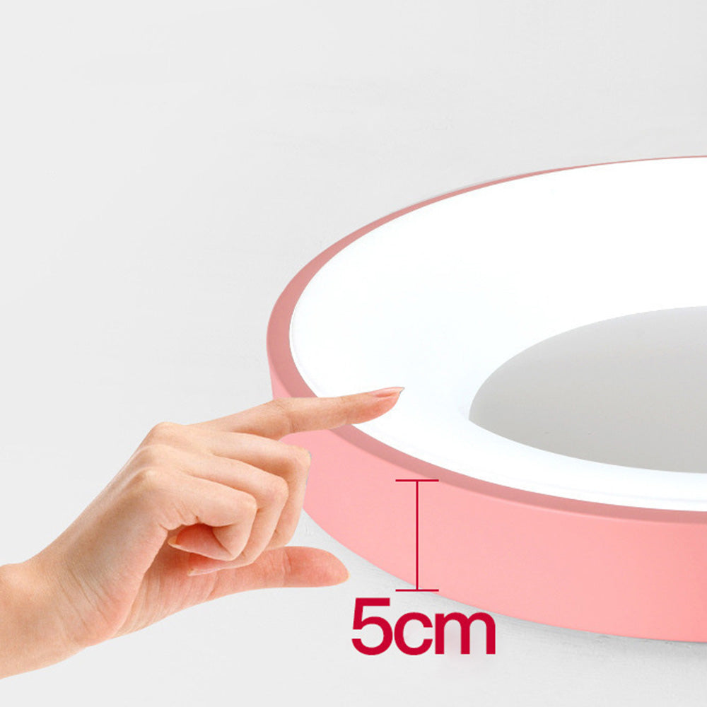 Creatieve Kleurrijke LED Plafondlamp | Eenvoudig Modern Design voor Kinderkamer of Speelruimte – ColorGlow Creative