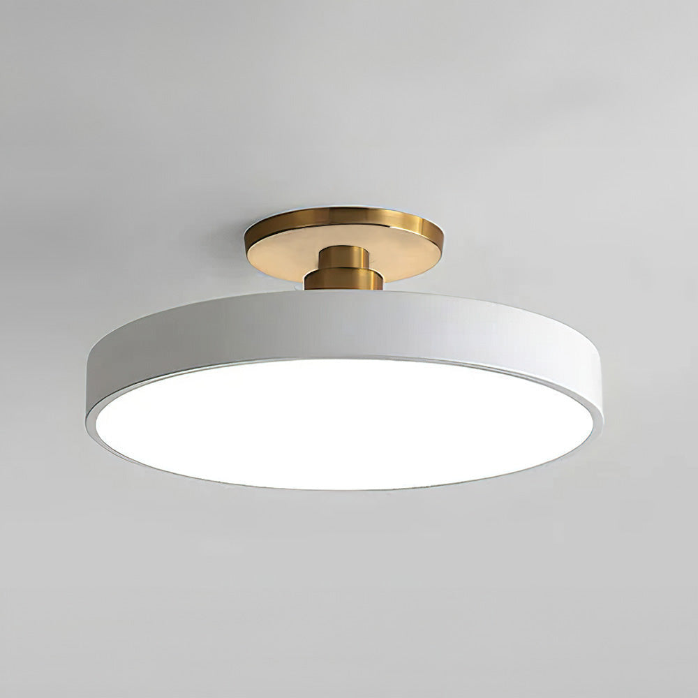 Moderne Ronde LED Plafondlamp | Strak Semi-Flush Design voor Hal, Slaapkamer of Woonkamer – GlowCircle LED