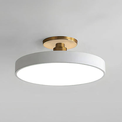 Moderne Ronde LED Plafondlamp | Strak Semi-Flush Design voor Hal, Slaapkamer of Woonkamer – GlowCircle LED