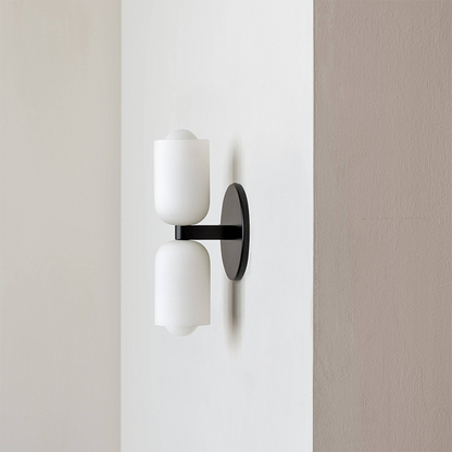 Moderne Dubbele Wandlamp | LED Up & Down Wall Sconce voor Slaapkamer, Hal of Woonkamer – DuoBeam Wall Light
