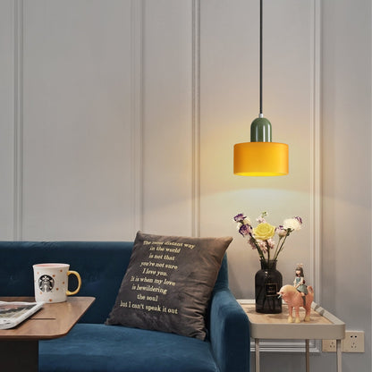 Bauhaus Hanglamp van Glas | Creatieve Designlamp in Retro Stijl voor Eetkamer of Woonruimte – BauGlow Pendant