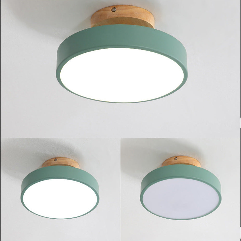 Kleurrijke LED Plafondlamp | Semi-Flush Design voor Kinderkamer of Speelse Interieurs – ColorBeam LED