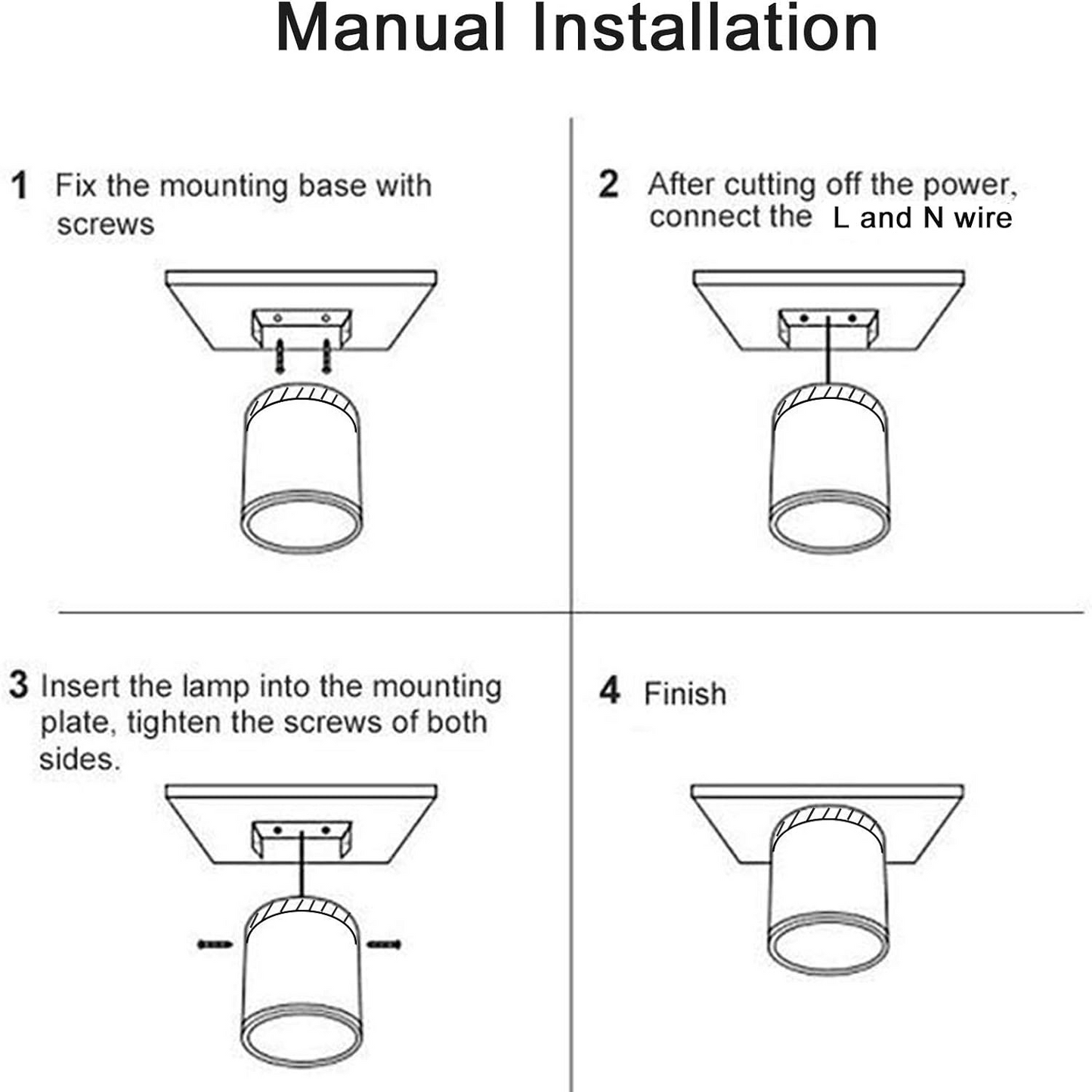 Kleine Cilinder Plafondlamp | Moderne Flush Mount Lamp voor Hal, Toilet of Overloop – MiniTube Ceiling Light