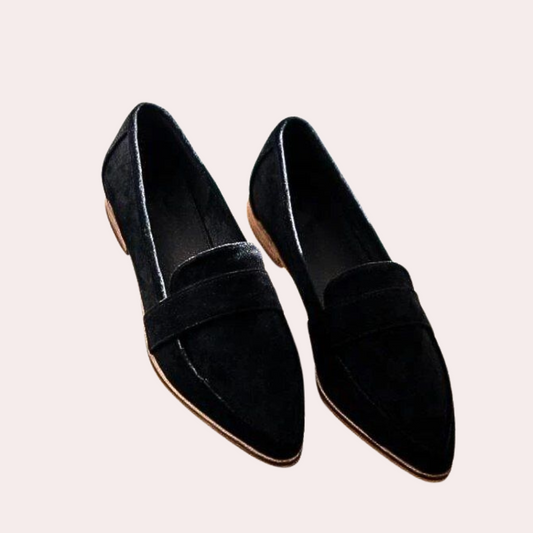 Dames Loafers met Ronde Neus & Gestikte Rand – Comfortabel & Tijdloos – Mirelle