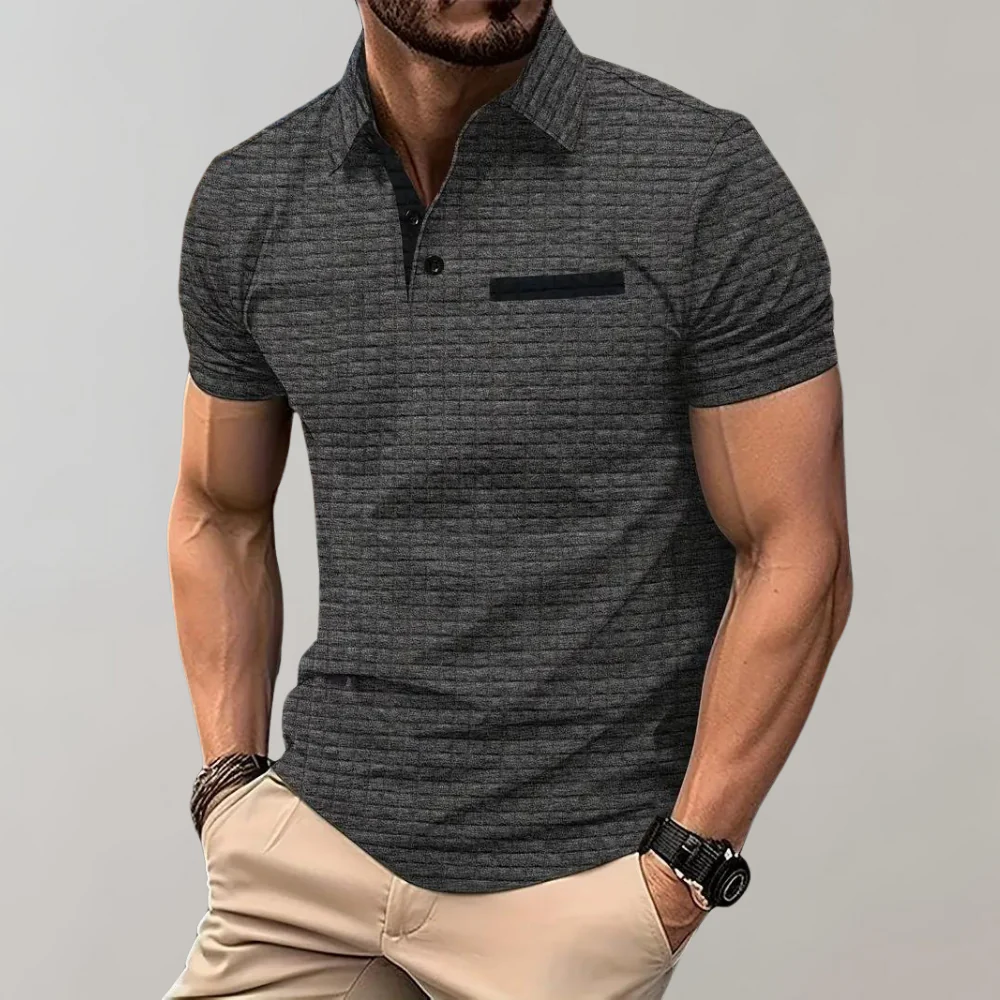 Slim-Fit Polo Shirt Heren | Comfortabel en Stijlvol Poloshirt voor Elke Gelegenheid
