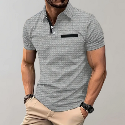 Slim-Fit Polo Shirt Heren | Comfortabel en Stijlvol Poloshirt voor Elke Gelegenheid