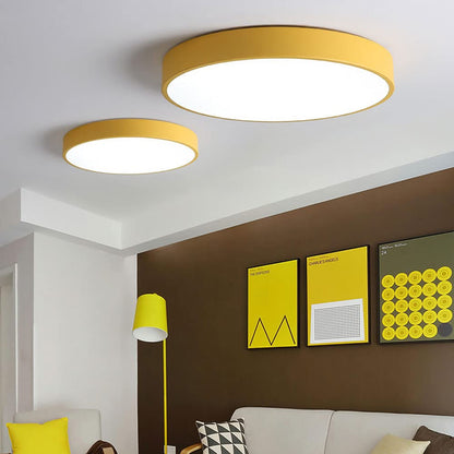 Ronde LED Plafondlamp | Strak Flush Mount Design voor Slaapkamer, Hal of Woonkamer – LumaRing LED
