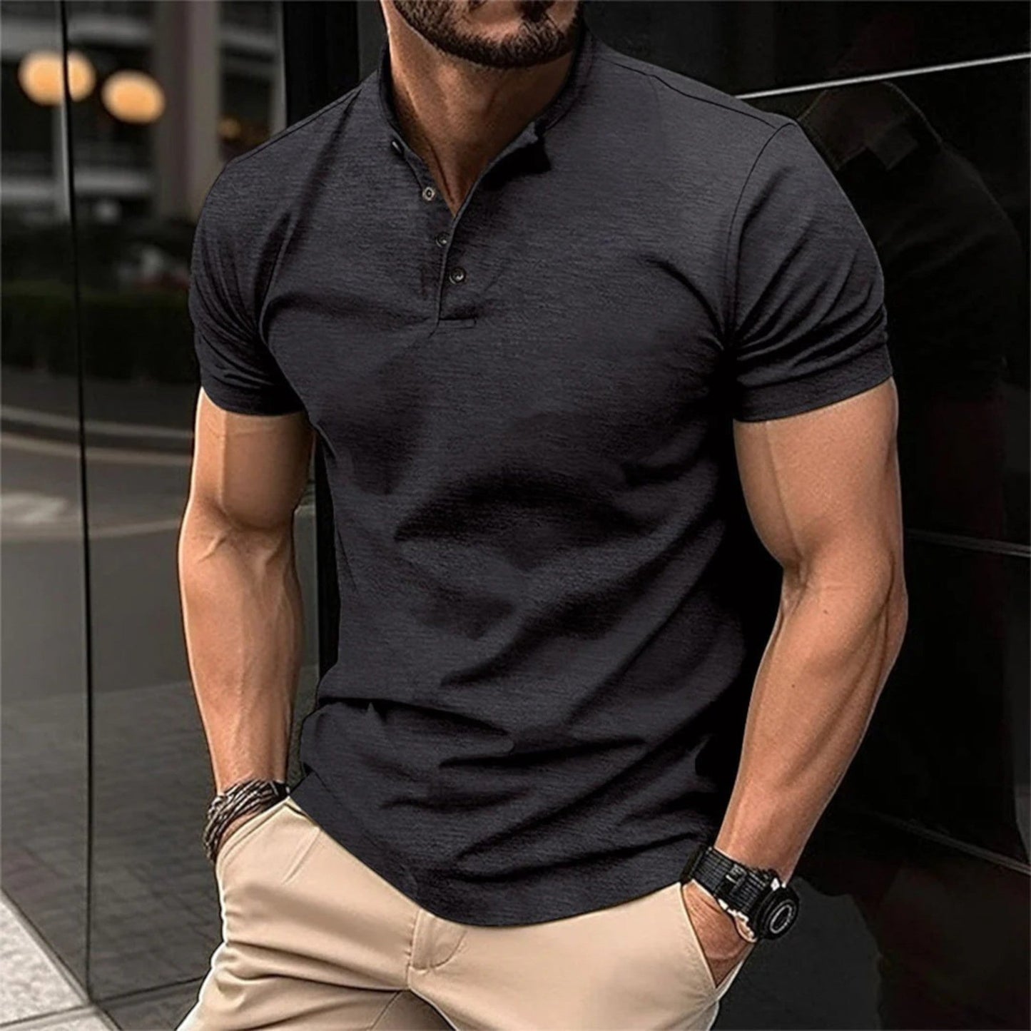 Carson Exclusive Heren Poloshirt | Stijlvol en Comfortabel Polo T-shirt voor Elke Gelegenheid