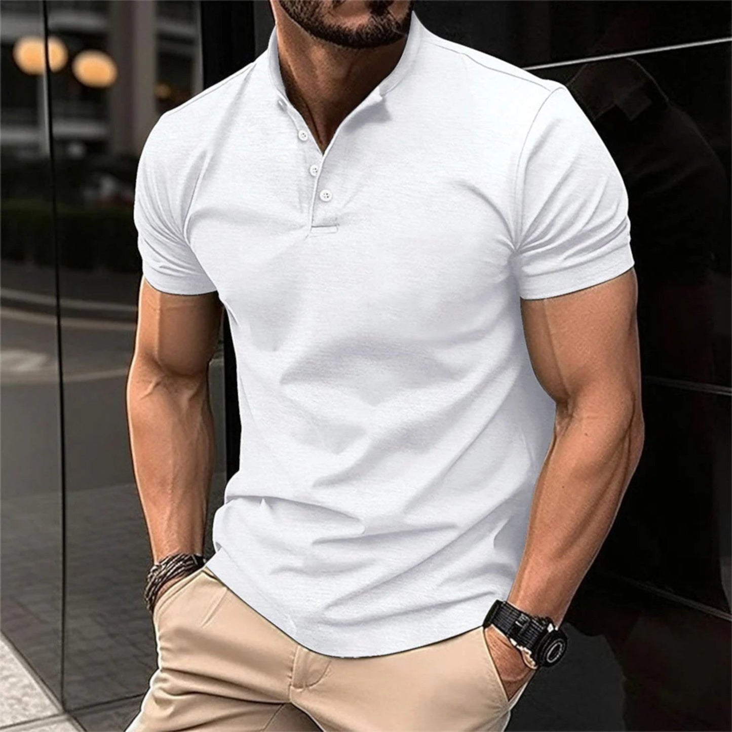 Carson Exclusive Heren Poloshirt | Stijlvol en Comfortabel Polo T-shirt voor Elke Gelegenheid