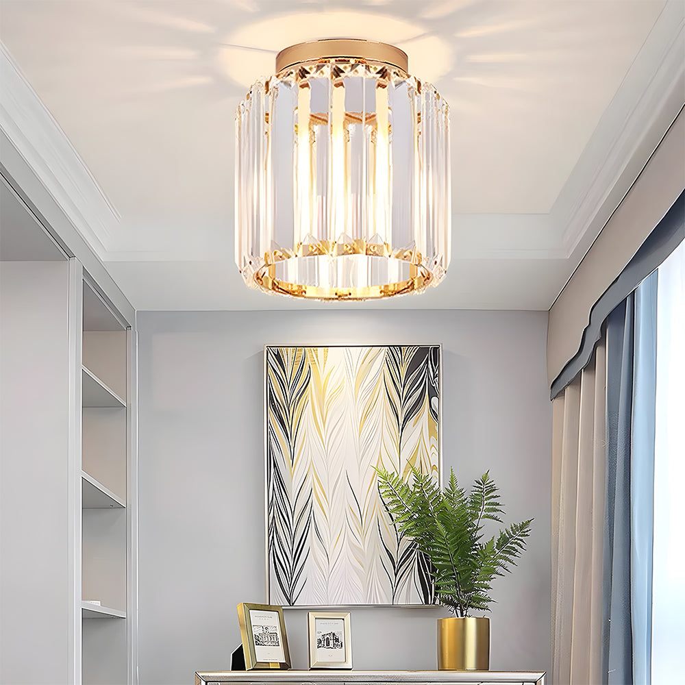 Moderne Plafondlamp met 1 Lichtpunt | Stijlvolle Ganglamp voor Hal of Overloop – SoloGlow