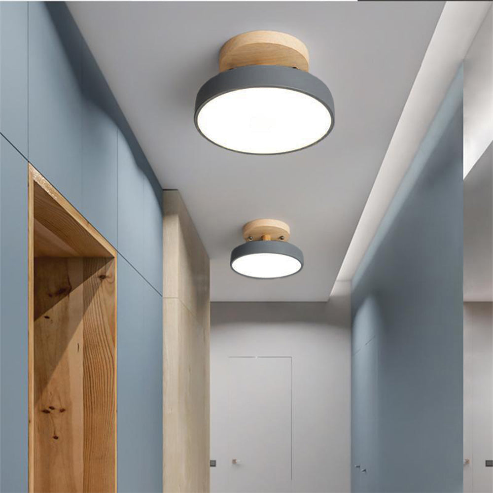 Kleurrijke LED Plafondlamp | Semi-Flush Design voor Kinderkamer of Speelse Interieurs – ColorBeam LED