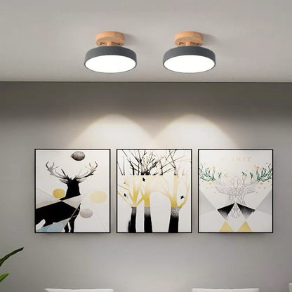 Kleurrijke LED Plafondlamp | Semi-Flush Design voor Kinderkamer of Speelse Interieurs – ColorBeam LED