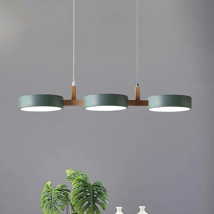 Nordic Hanglamp met Meerdere Cilinderlampen | Modern Metalen Design voor Eetkamer of Keuken – ScandiTube Pendant