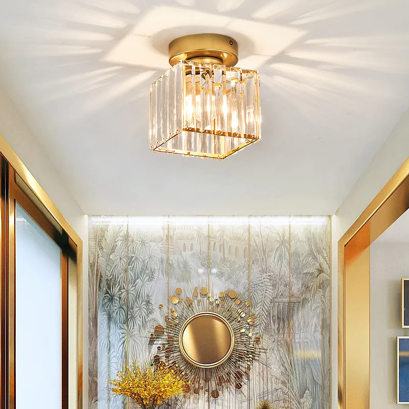 Moderne Plafondlamp met 1 Lichtpunt | Stijlvolle Ganglamp voor Hal of Overloop – SoloGlow