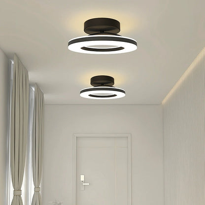 Moderne IJzeren LED Plafondlamp | Stijlvolle Verlichting voor Hal, Gang of Overloop – IronGlow Hall Light