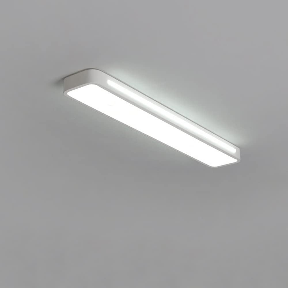 Moderne Scandinavische LED Plafondlamp | Minimalistisch Langwerpig Design voor Woonkamer of Eetkamer – NordiLine LED