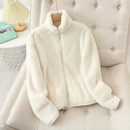 Warme Teddy Vest Met Opstaande Kraag | Warm
