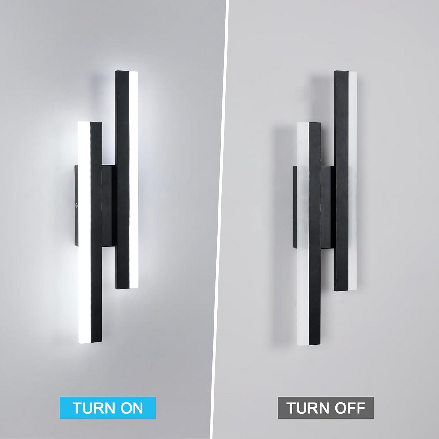Lange Acryl LED Wandlamp | Moderne Sfeerverlichting voor Woonkamer of Hal – AcriLine Wall Light