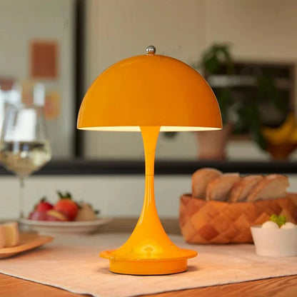 Eclatéaura Oplaadbare Tafellamp | Sfeervolle Draadloze LED Lamp met Betoverende Gloed
