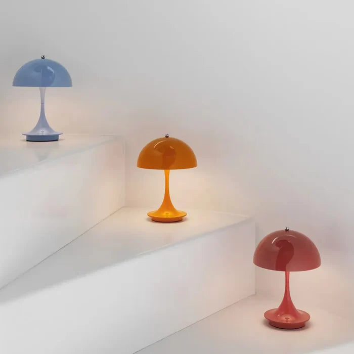 Eclatéaura Oplaadbare Tafellamp | Sfeervolle Draadloze LED Lamp met Betoverende Gloed