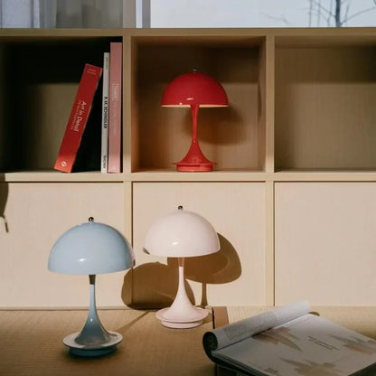 Eclatéaura Oplaadbare Tafellamp | Sfeervolle Draadloze LED Lamp met Betoverende Gloed