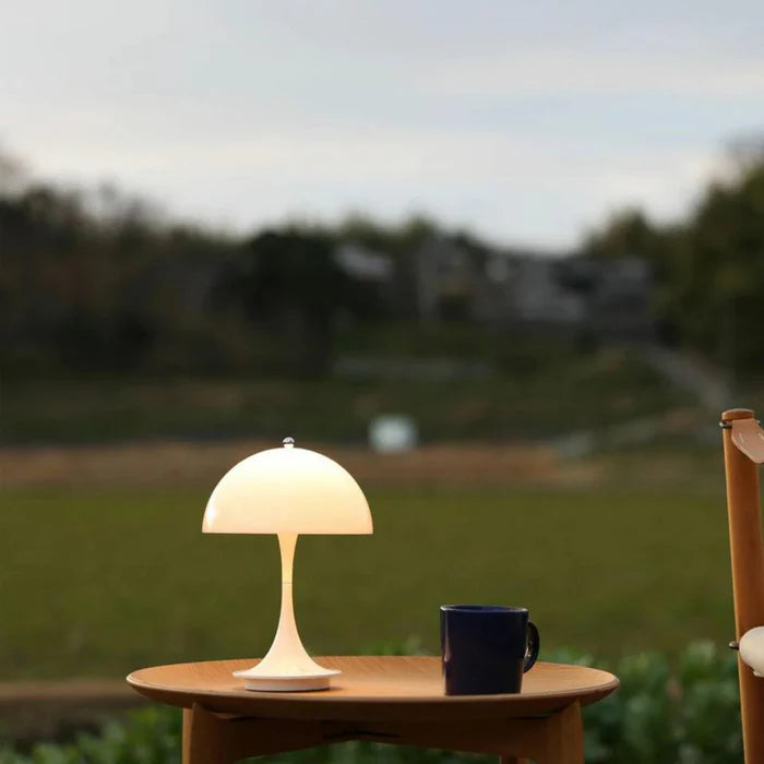 Eclatéaura Oplaadbare Tafellamp | Sfeervolle Draadloze LED Lamp met Betoverende Gloed