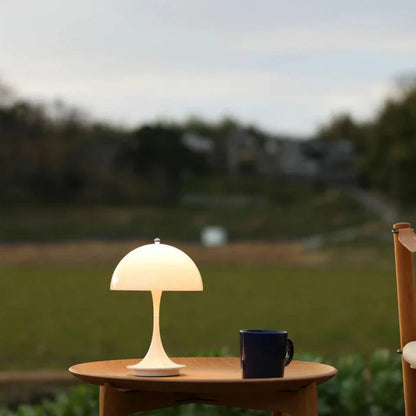 Eclatéaura Oplaadbare Tafellamp | Sfeervolle Draadloze LED Lamp met Betoverende Gloed
