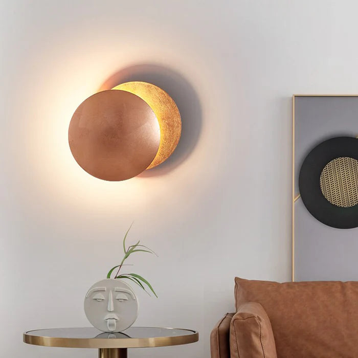 Eclipselamp voor aan de Muur | Sfeervolle Wandlamp met Zonsverduisteringseffect – EclipseGlow Light